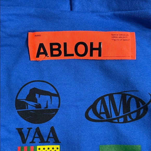 Virgil Abloh "Figures of Speech" (FOS) Hoodie - Like New - Size Large - Picture 7 of 10